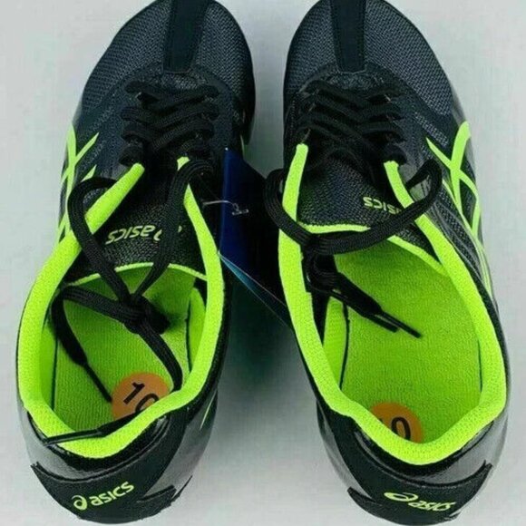 (Size 10) ASICS Mens Hyper LD 5 Running Shoes Lace Up Low Top w/Spikes - Picture 3 of 6